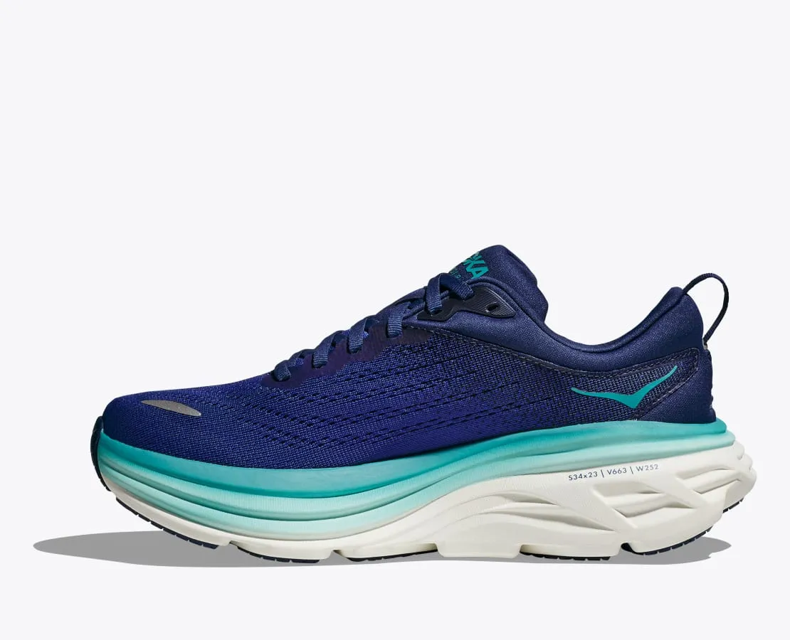hoka bondi 8 left side