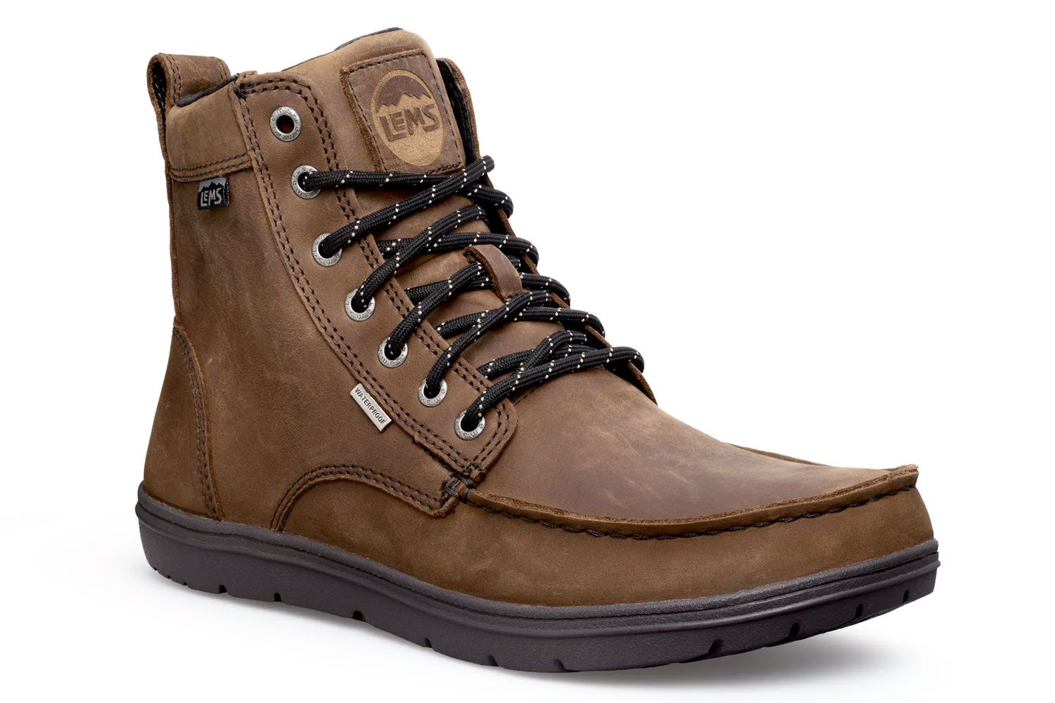lems waterproof boulder boot angle