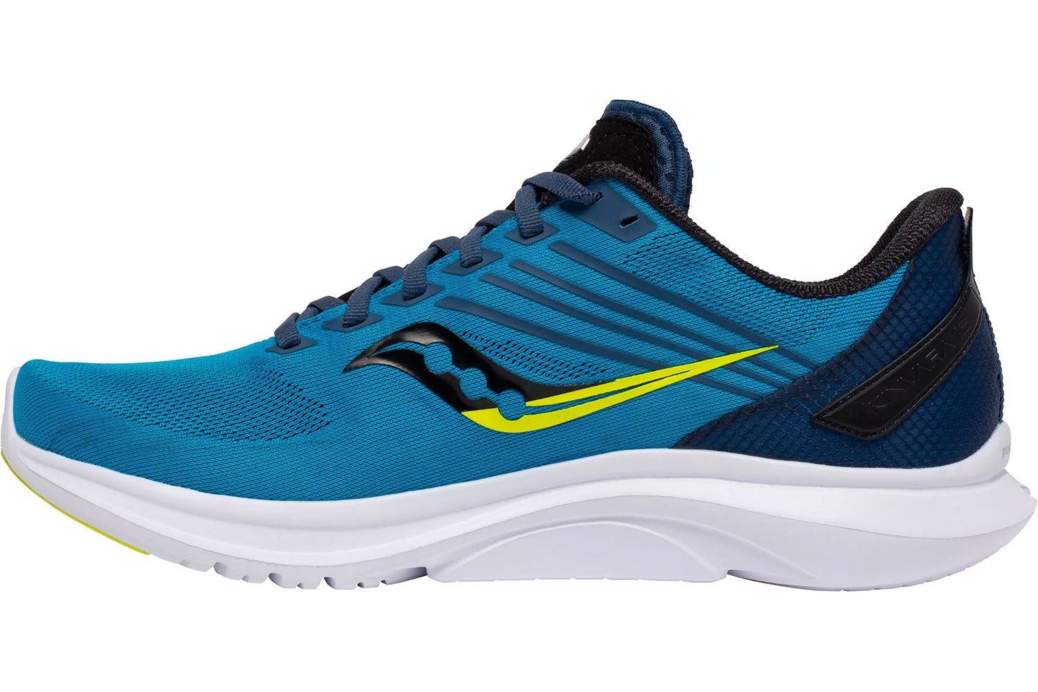 Saucony Kinvara 12 Blue Citron Instep