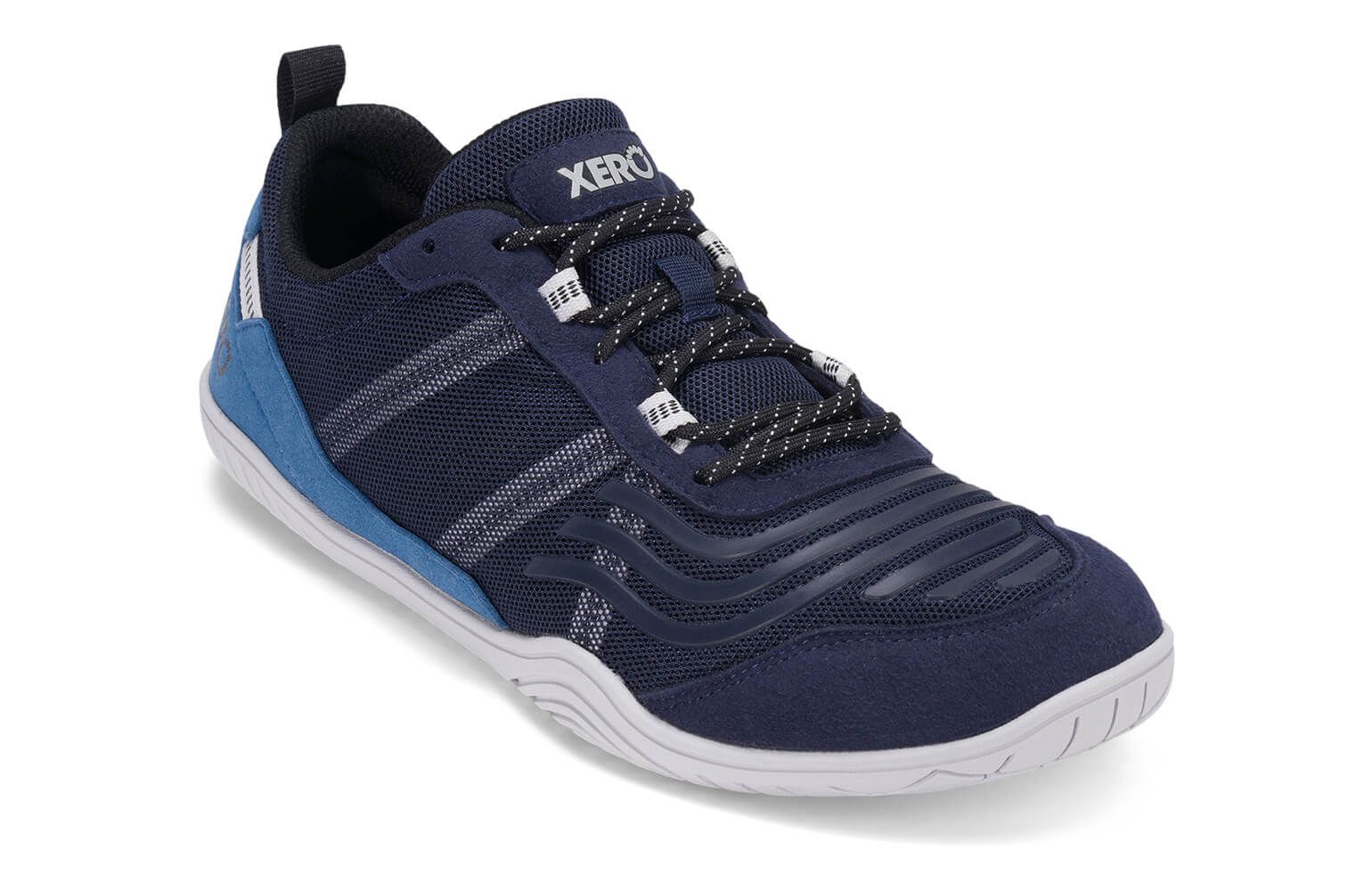 xero shoes 360 shoe navy angle right